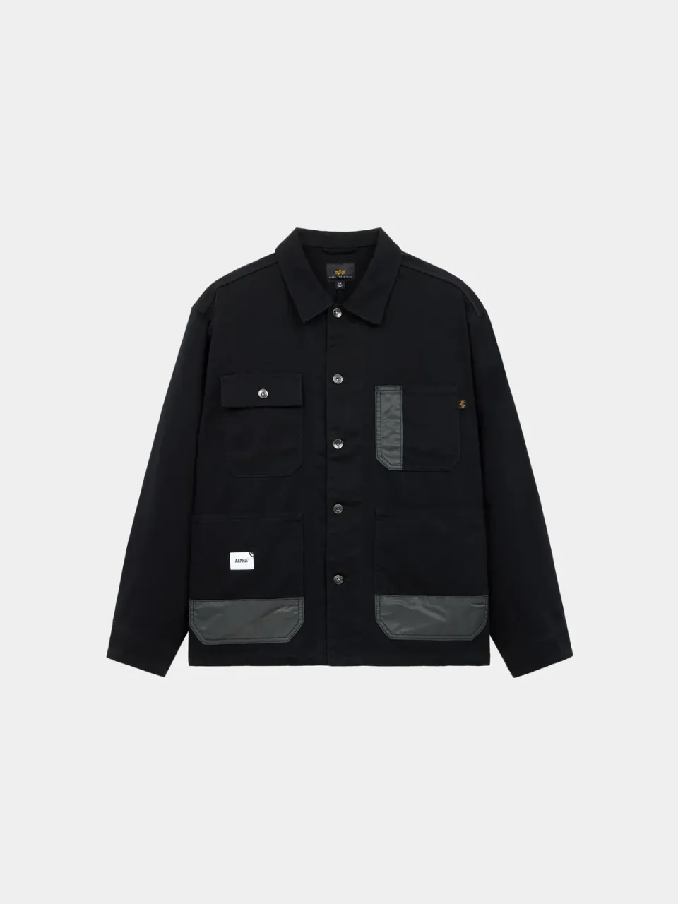 Alpha Industries Unfrm Worker jacheta neagra bumbac