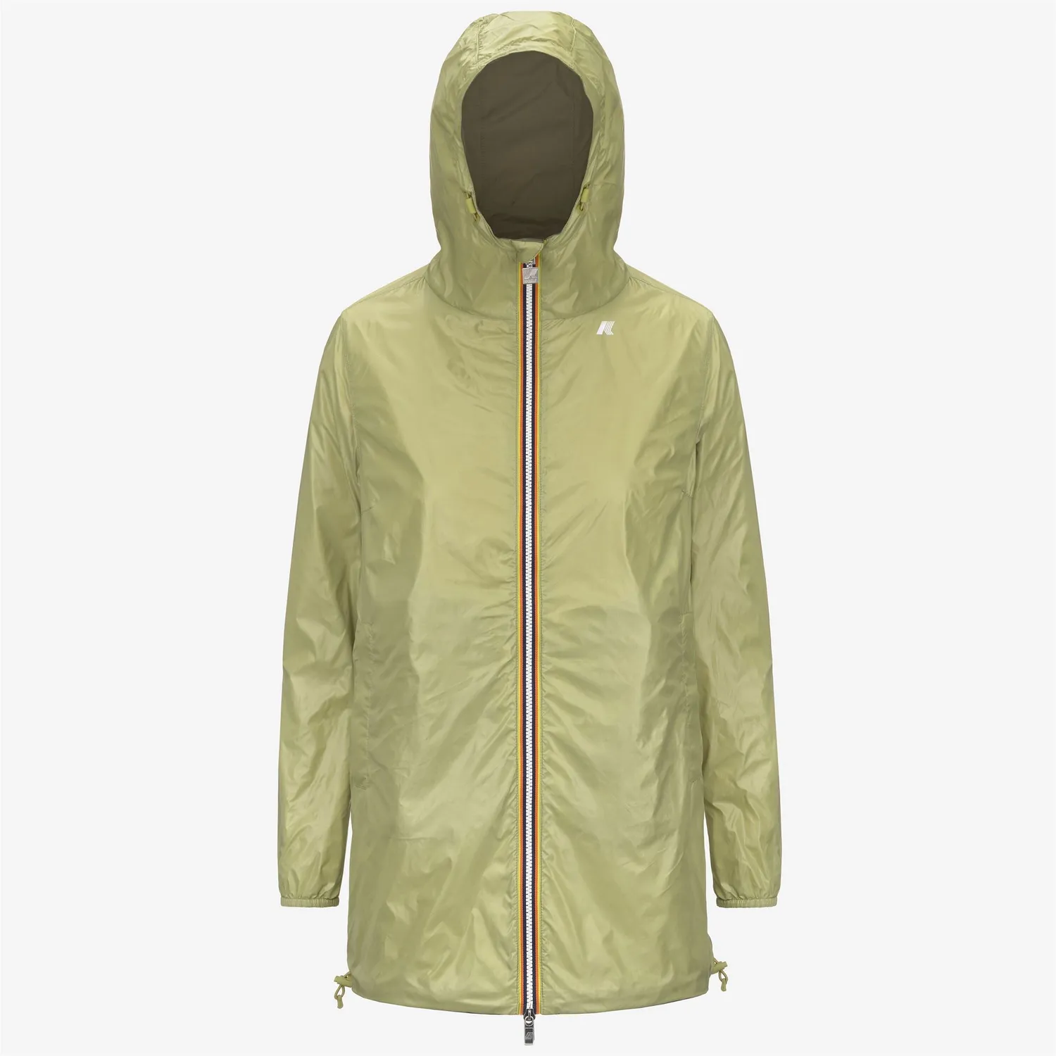 K-Way Sophie Plus.2 Double palton dama verde reversibil