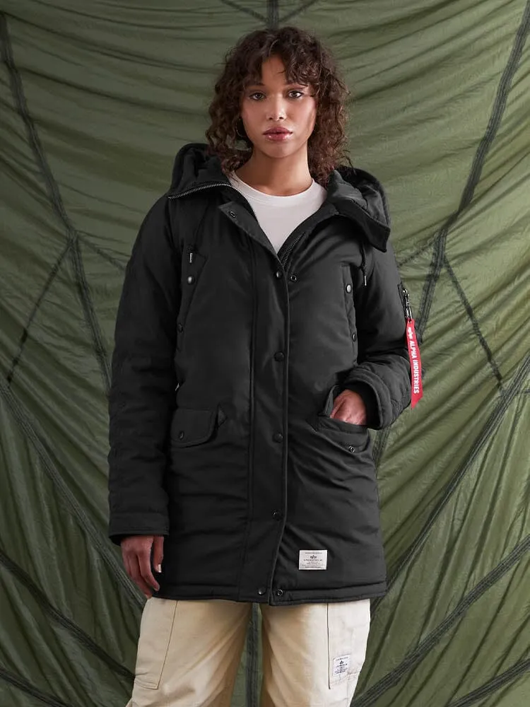 Alpha Industries N-3B Altitude parka dama neagra calduroasa