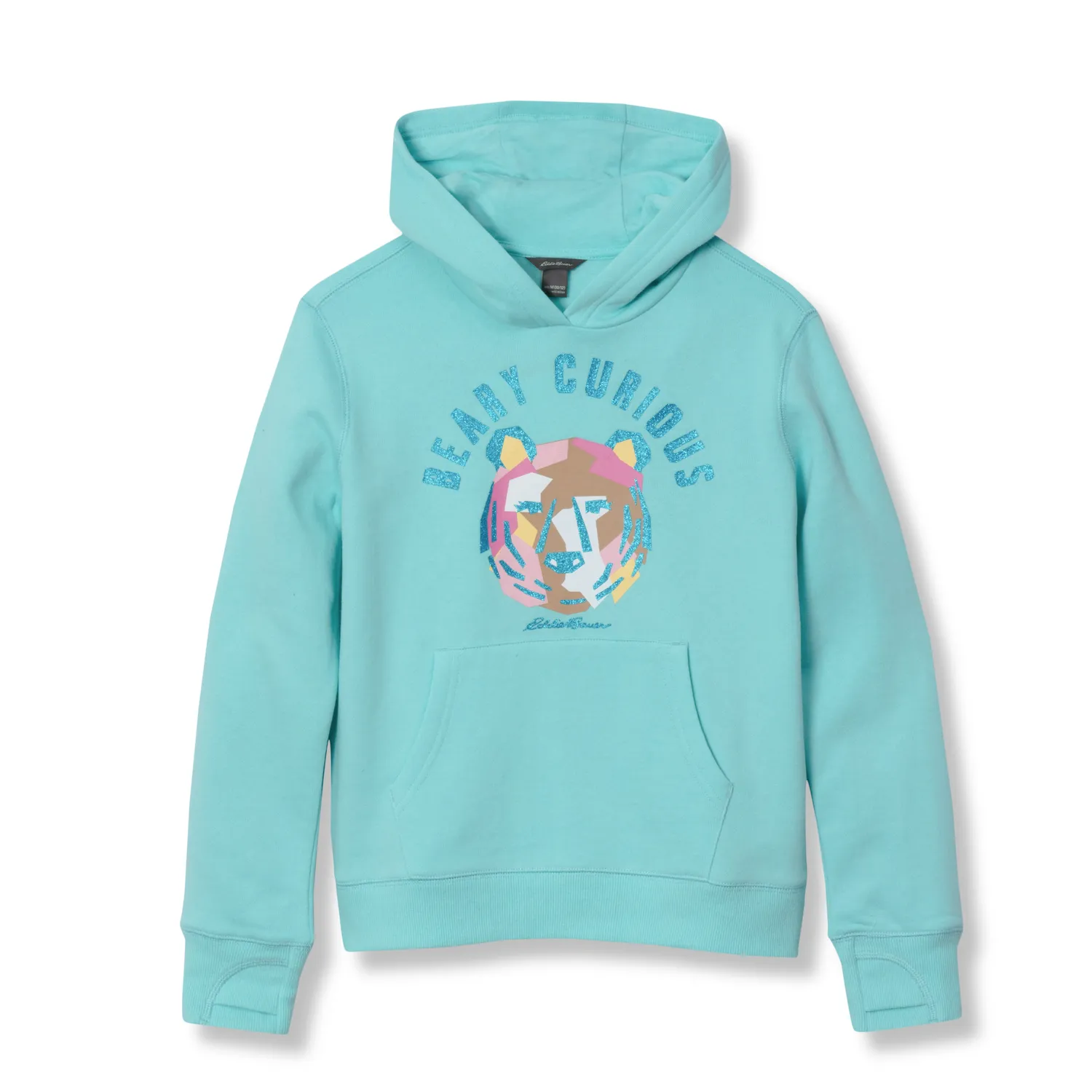 Eddie Bauer Camp Fleece hanorac fleece fete Navy Blue graphic