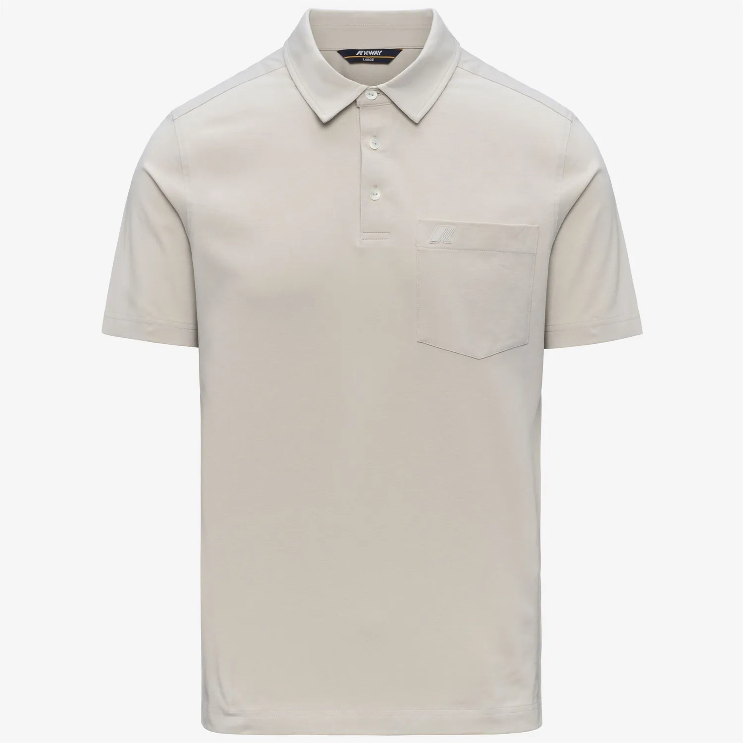 K-Way Vanoine Light Stretch Jersey polo barbati bej deschis