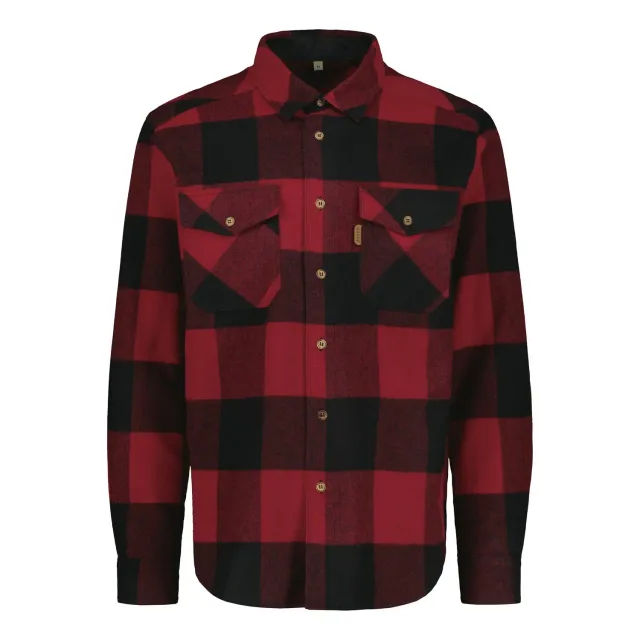 Sasta Alaska camasa lana barbati True Red calduroasa