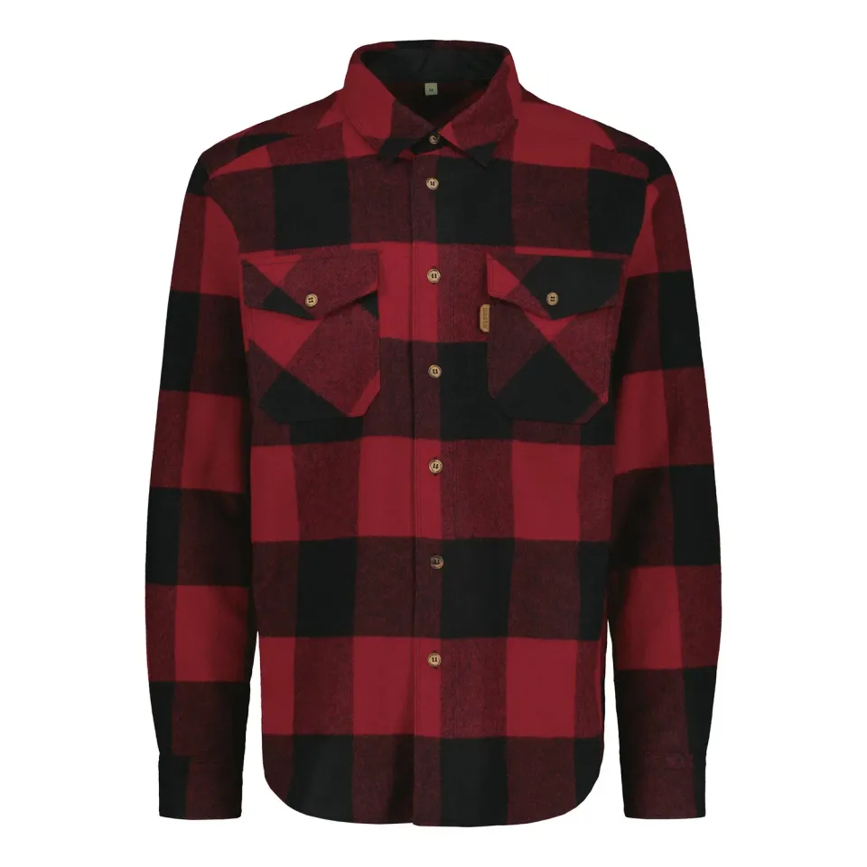 Sasta Alaska camasa lana barbati True Red calduroasa