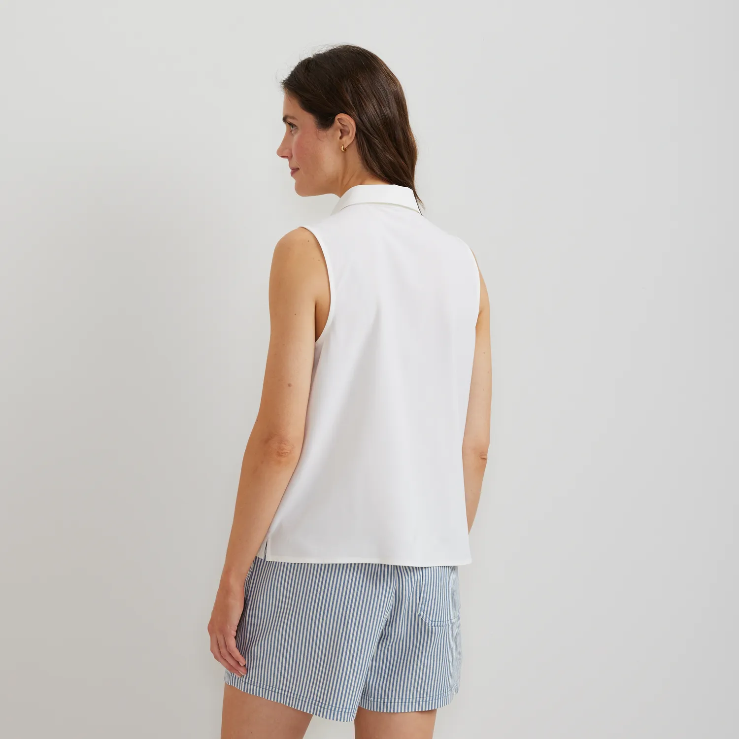 Eddie Bauer Departure maiou dama negru stretch UPF