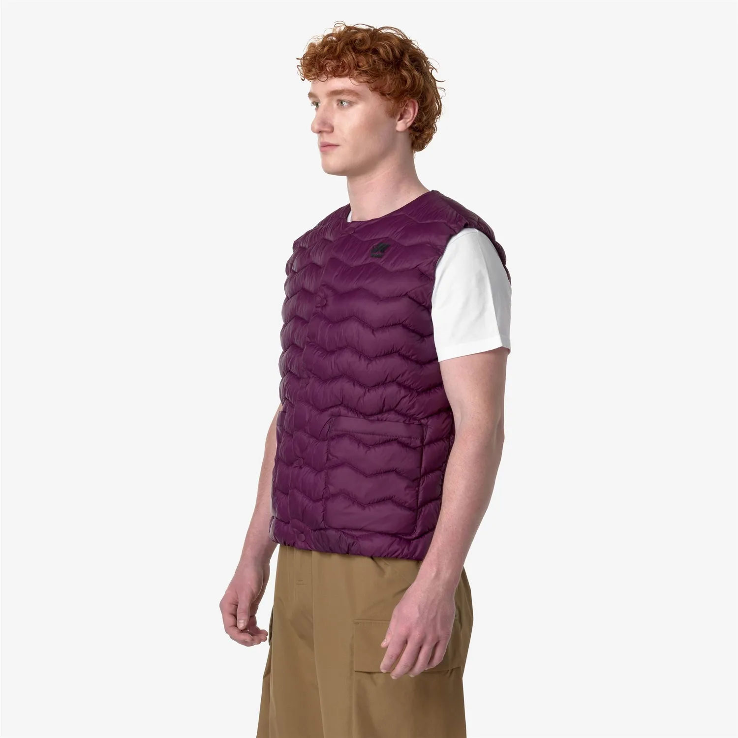 K-Way Valty vesta barbati Violet Purple matlasata