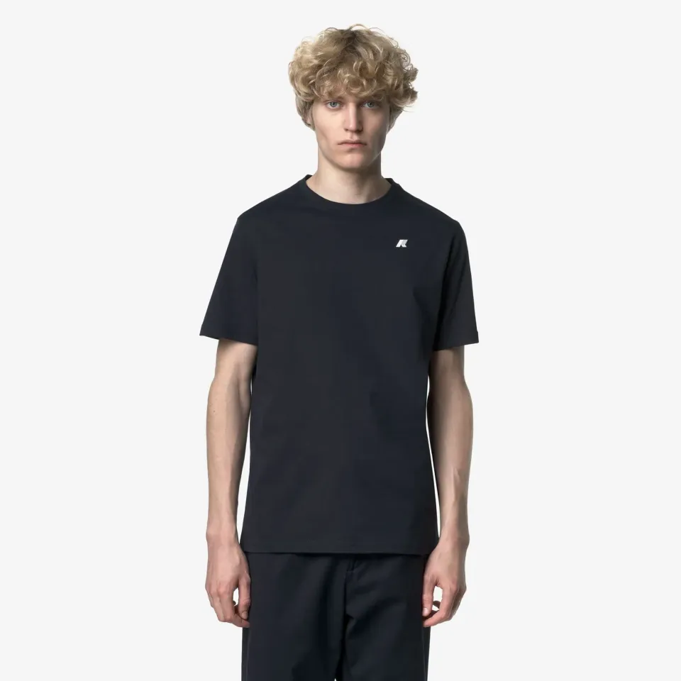 K-Way Odom K3136RW tricou barbati albastru bumbac