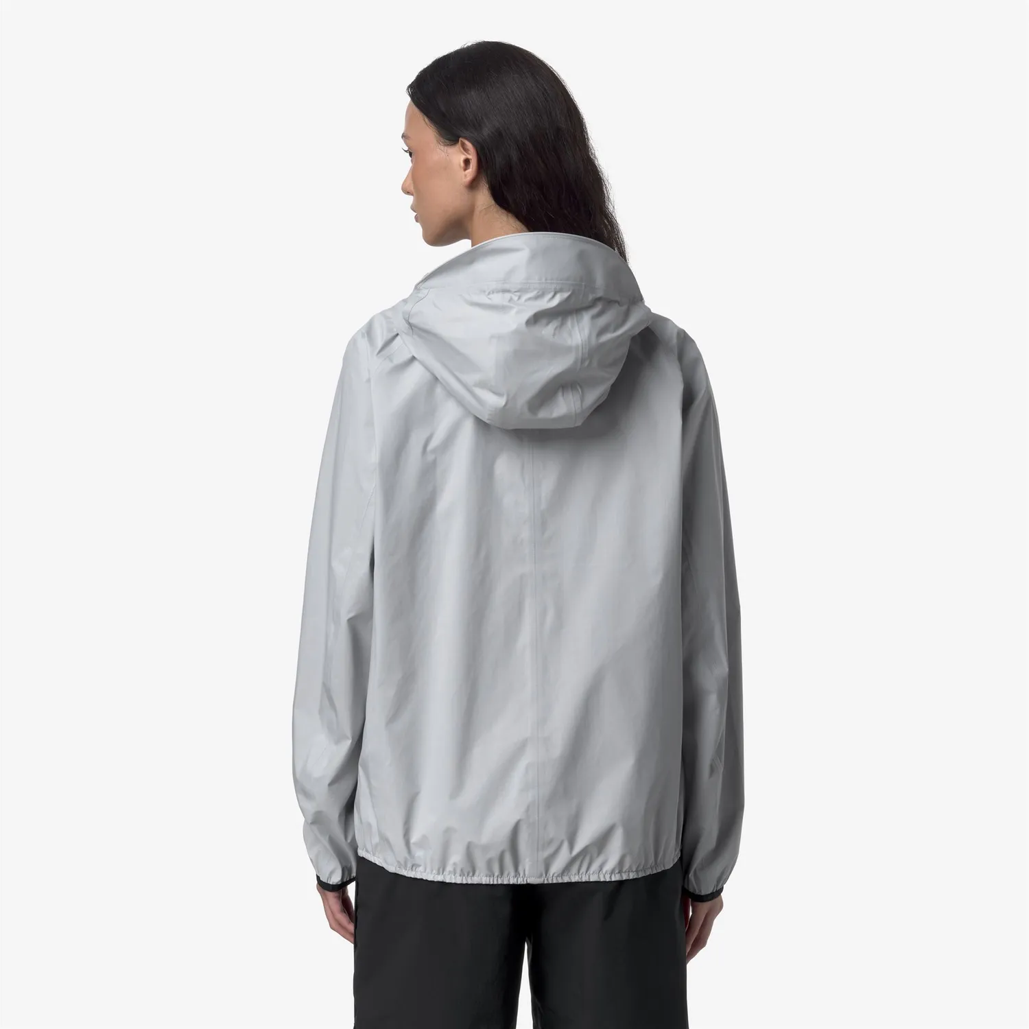 K-Way Roche geaca unisex gri impermeabila 10000 mm