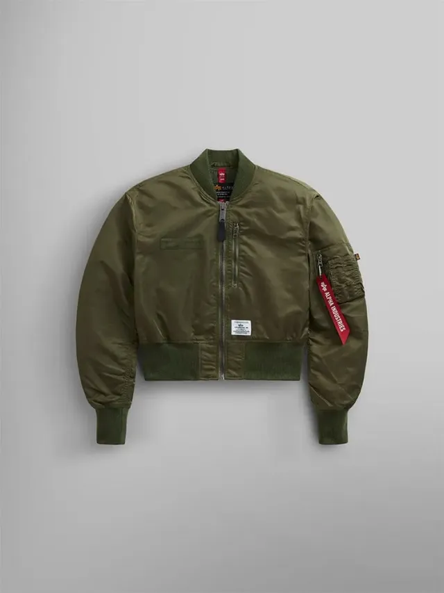 Alpha Industries L-2B Cropped Gen II geacă bomber damă neagră
