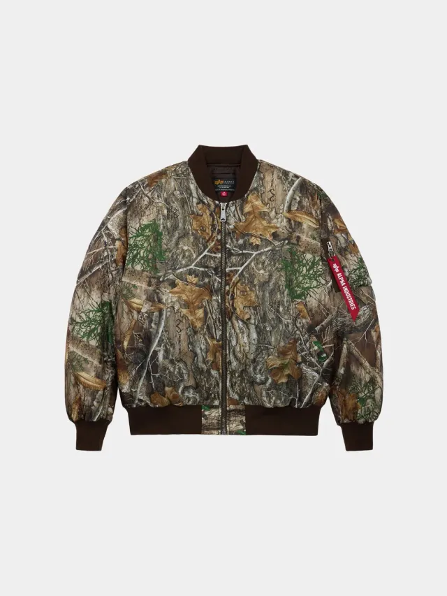 Alpha Industries MA-1 Oxford geaca bomber camo Realtree