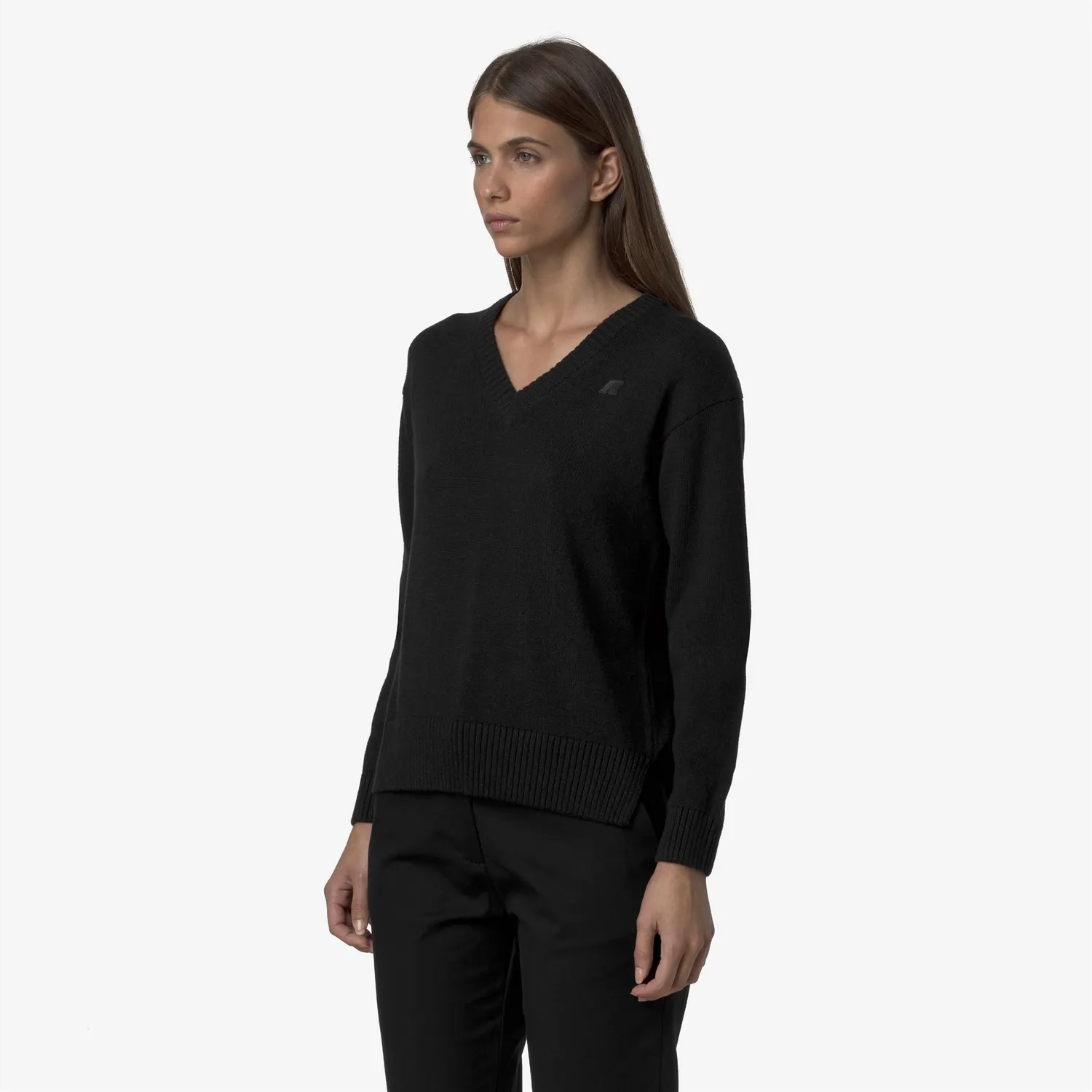 K-Way Adine K4125RW pulover damă negru cașmir