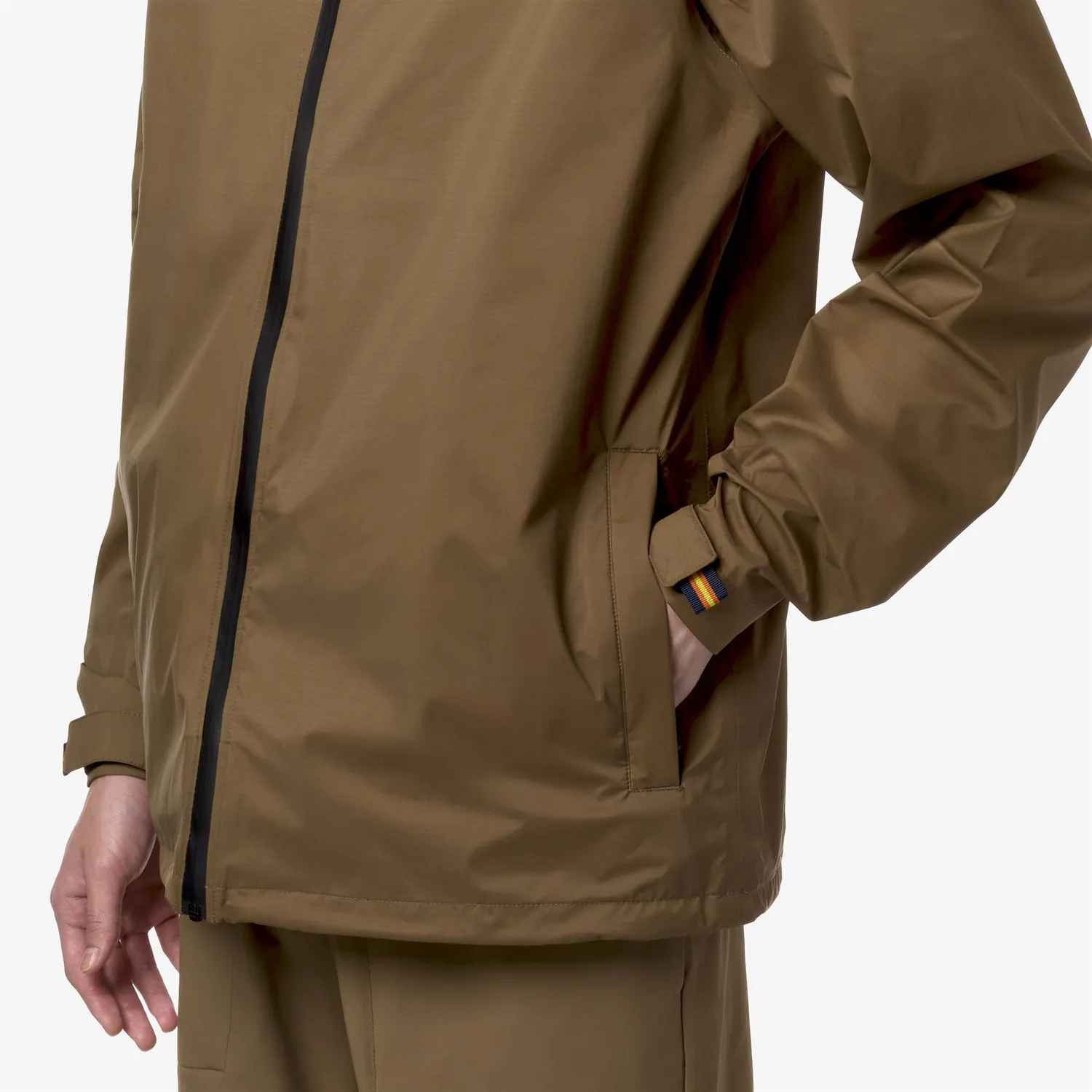 K-Way Charmel Travel geacă unisex Brown Corda impermeabilă