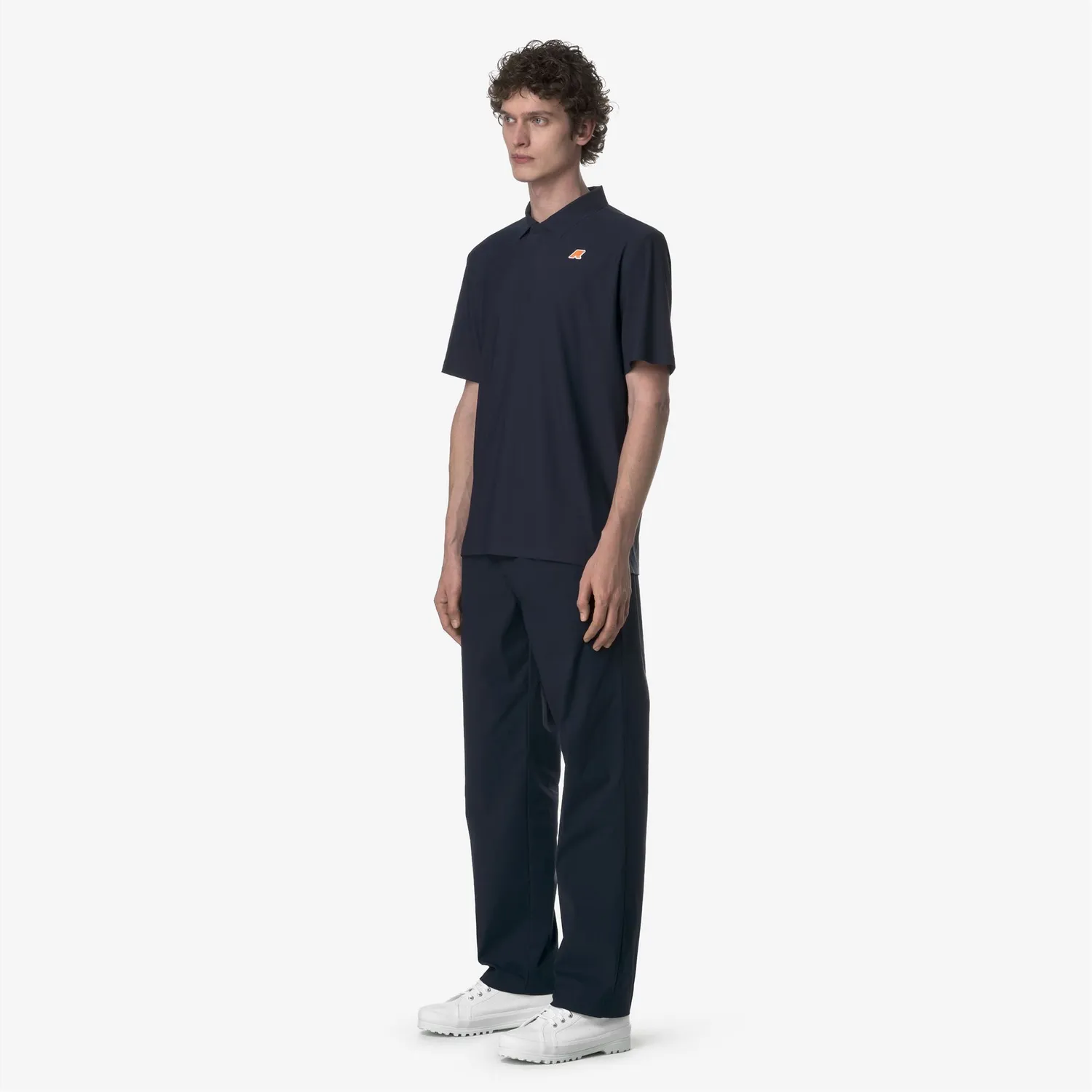 K-Way Ralph Twill Tech Golf pantaloni chino albastri