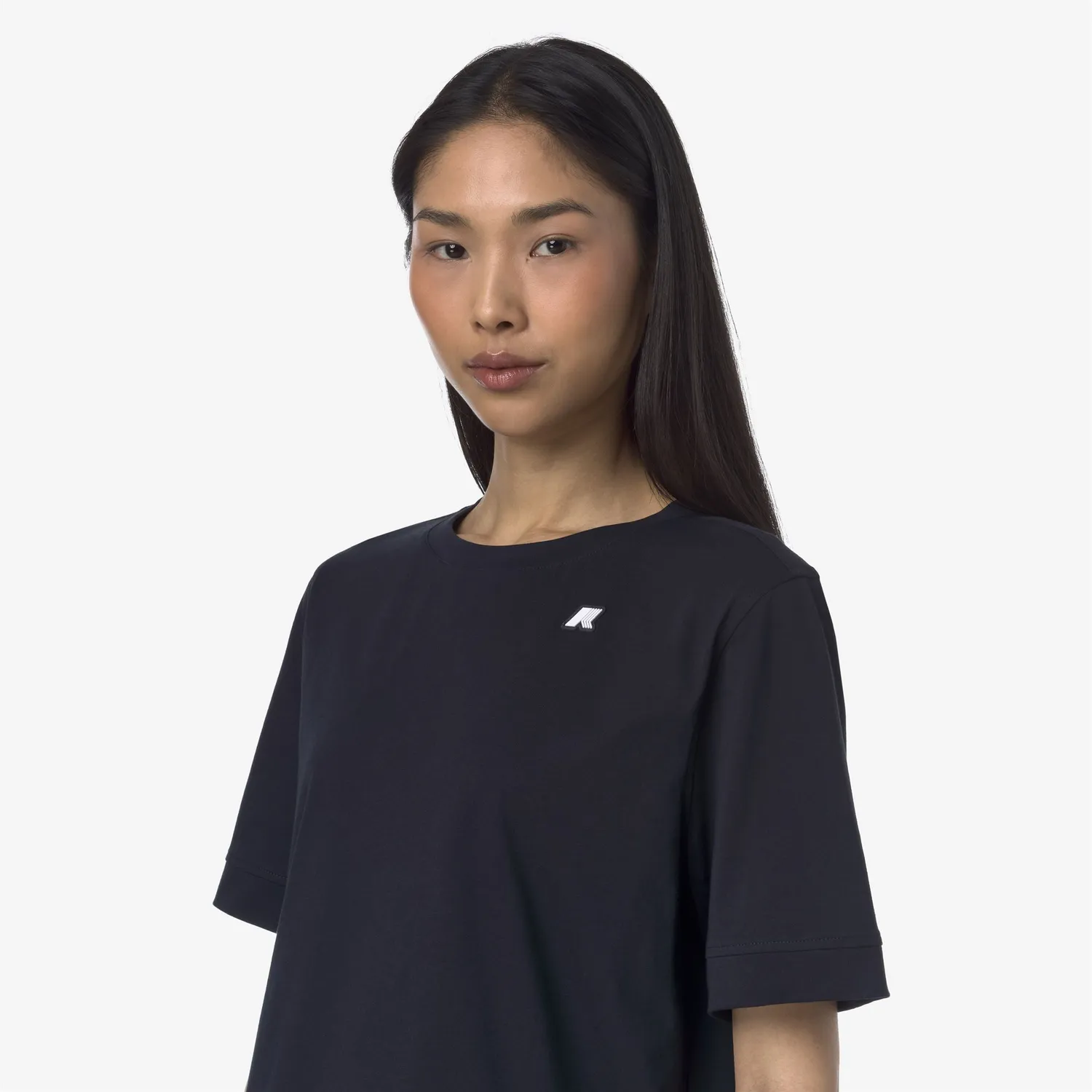 K-Way Selune Jersey tricou damă Blue Depth bumbac