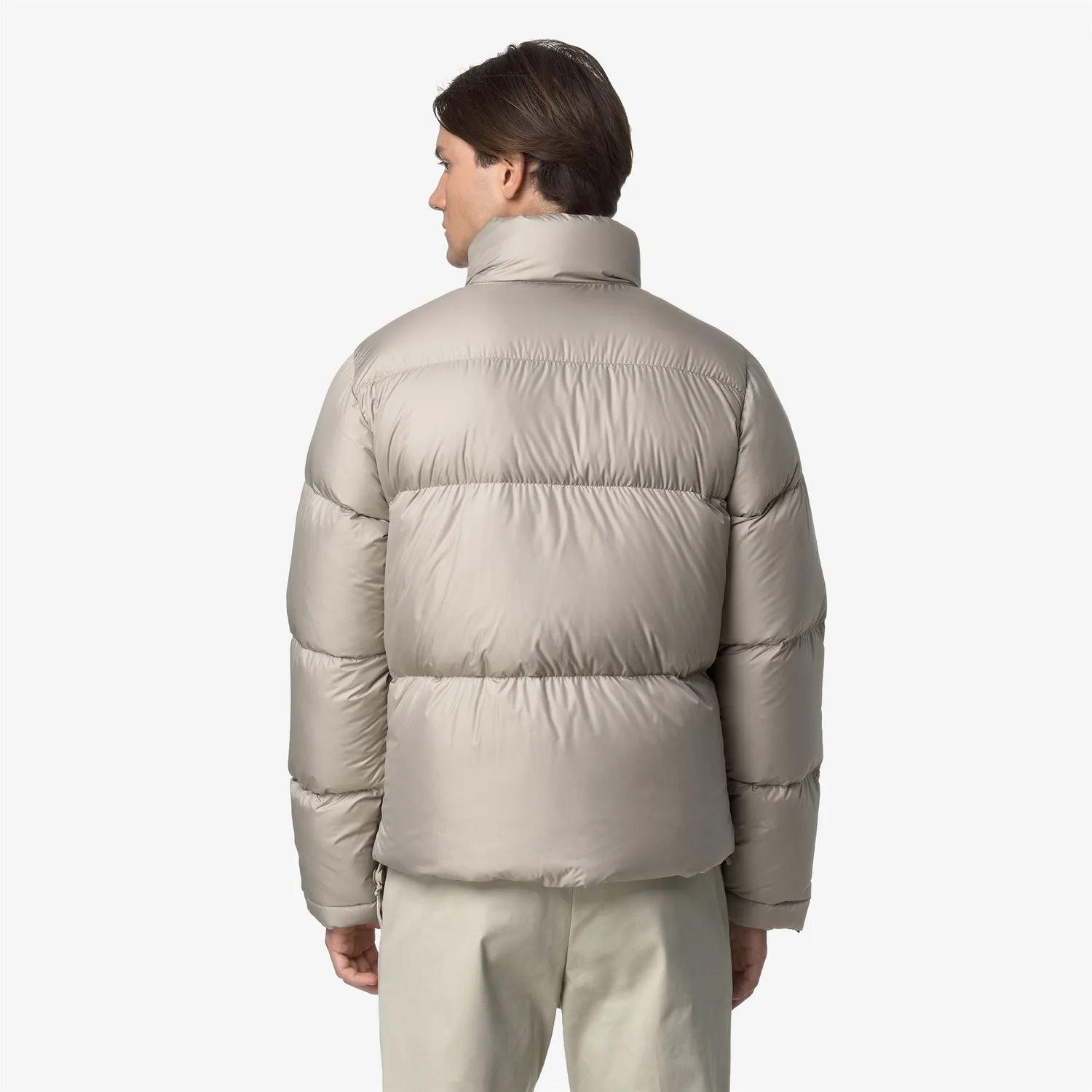 K-Way Tuill K7136HW geaca barbati bej puf natural