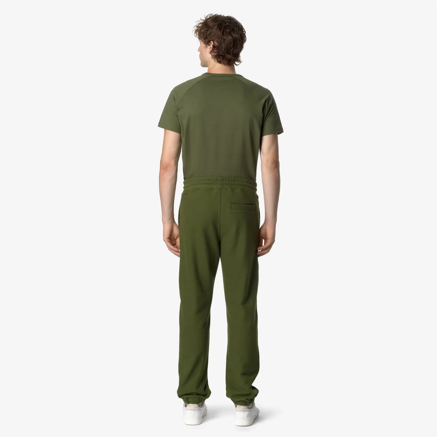 K-Way Mickyel Heavy Fleece pantaloni barbati verde caldurosi