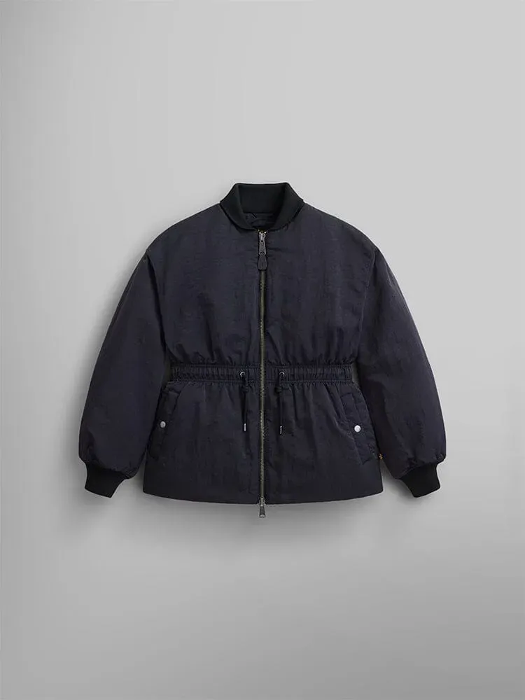 Alpha Industries Cinched Waist geaca dama negru calduros