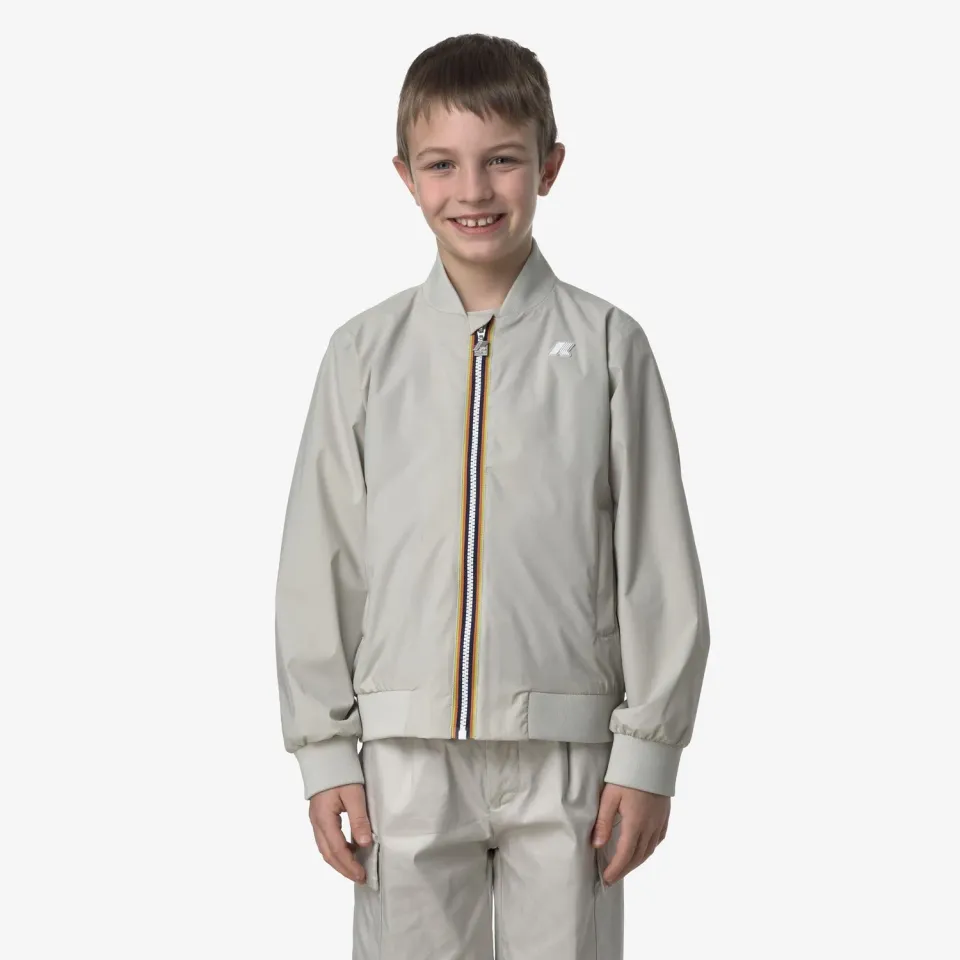 K-Way P. Aorelian Stretch Nylon Jersey geaca copii bej