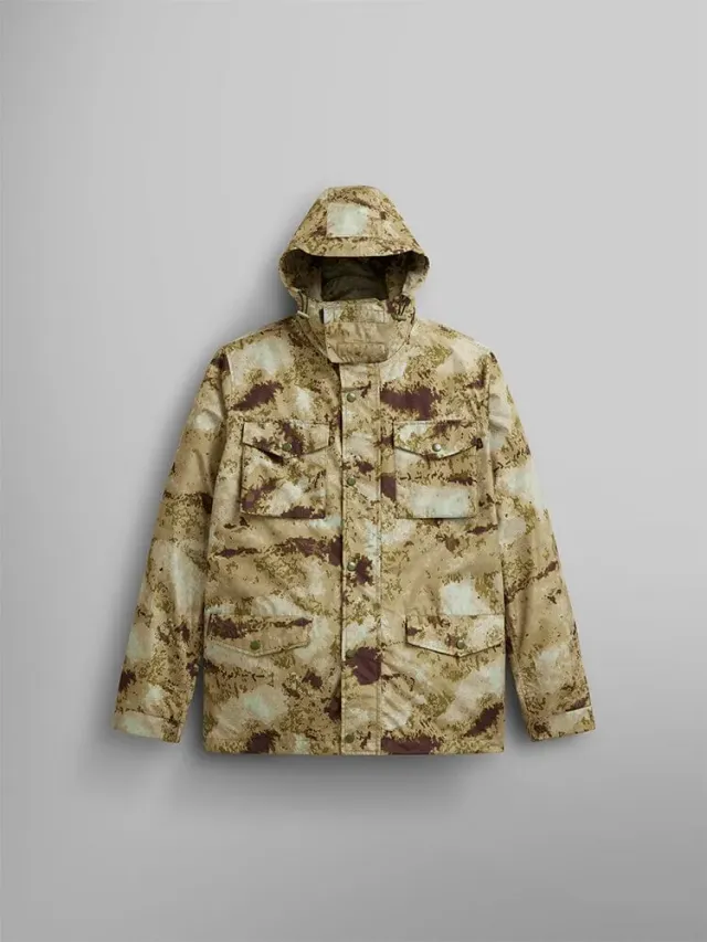 Alpha Industries M-65 Tactical palton verde camuflaj nailon