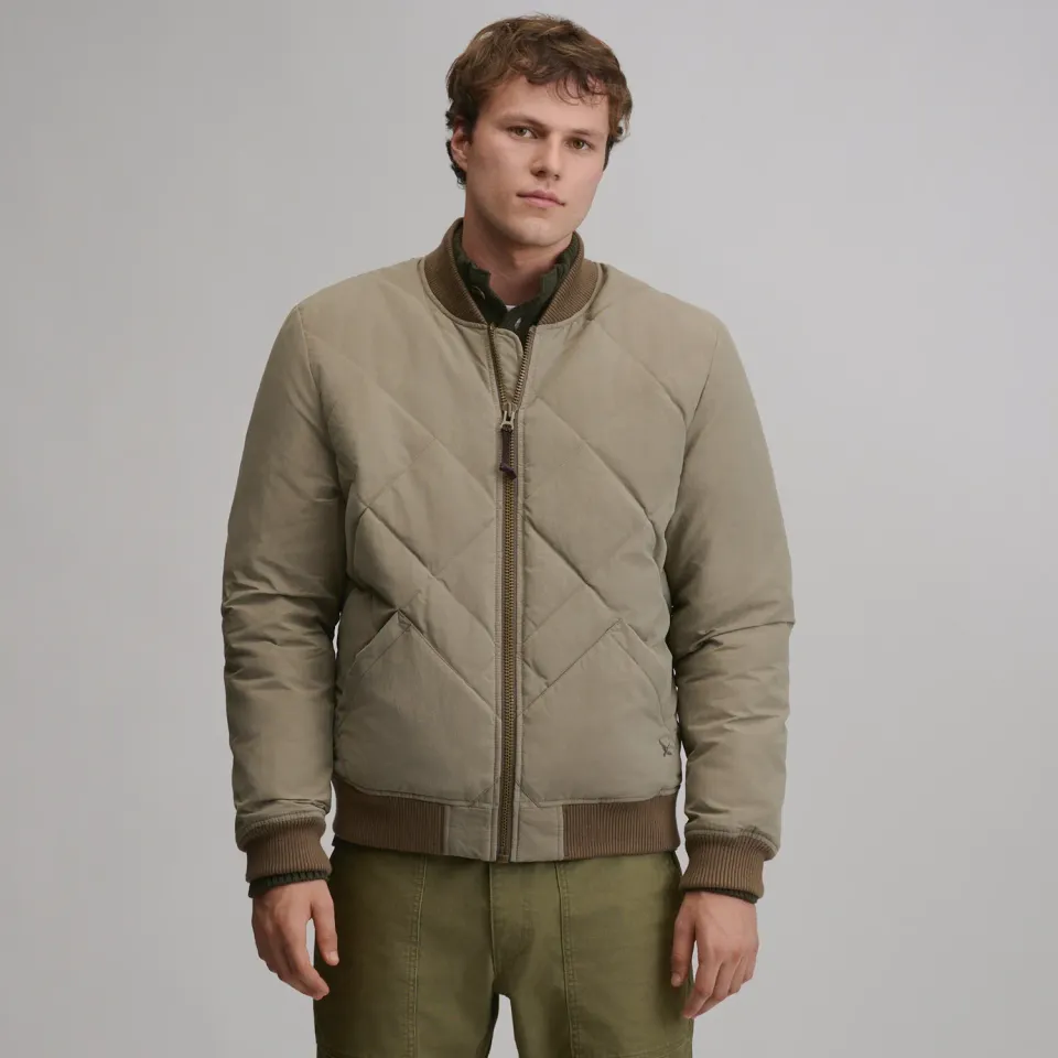 Eddie Bauer 1936 Skyliner Model geaca puf Mushroom M matlasata