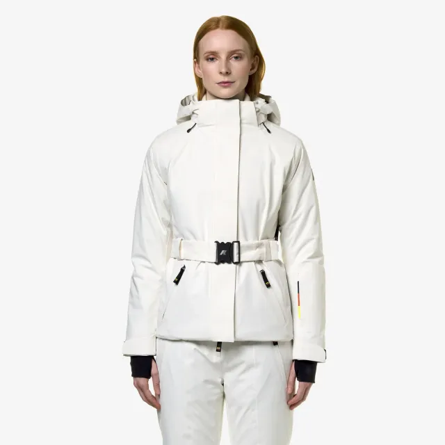 K-Way Chevril Micro Twill geacă White Gardenia schi