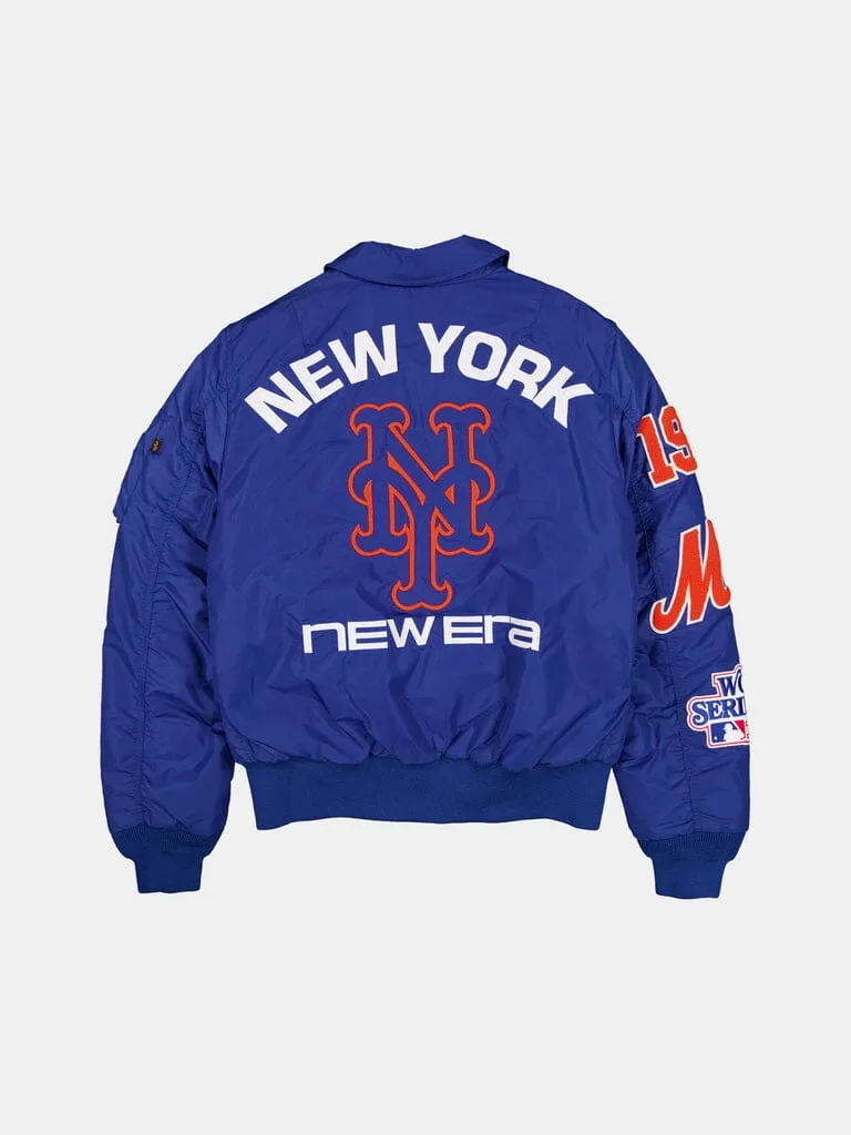 Alpha Industries MA-1 geaca bomber Light Royal nylon