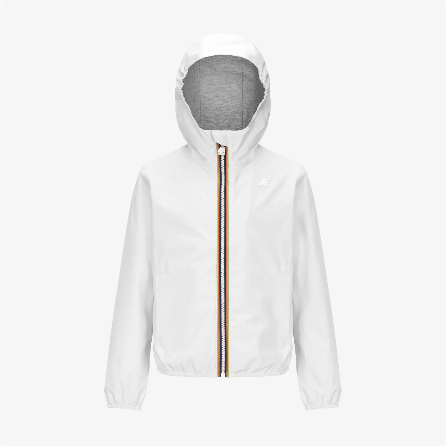 K-Way Lily geaca scurta fete White impermeabila