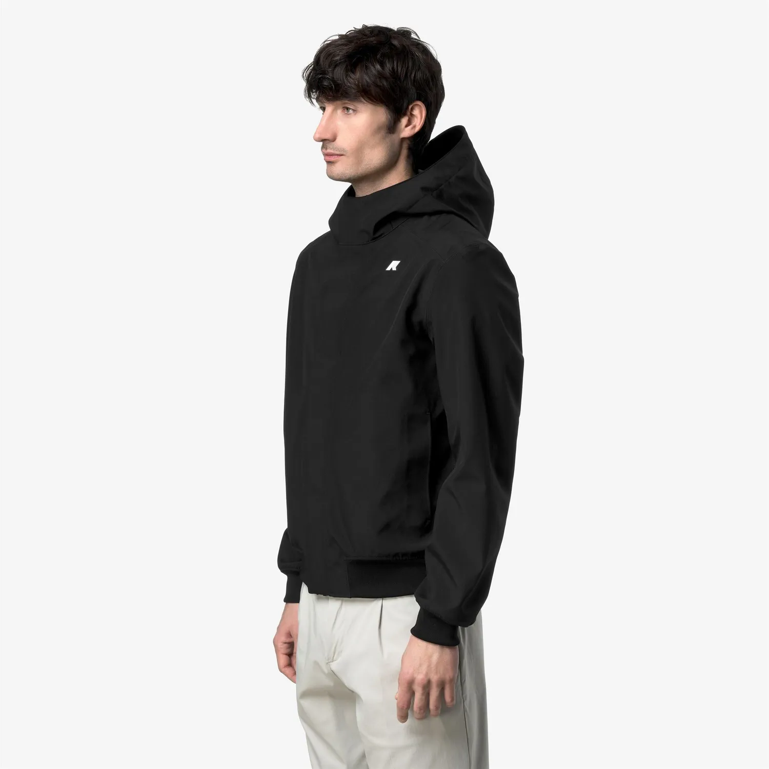 K-Way Joachim Bonded Jersey geaca barbat neagra 10K