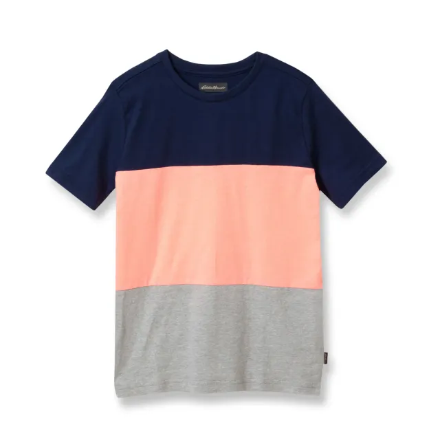 Eddie Bauer Colorblock tricou băieți NAVY BLUE