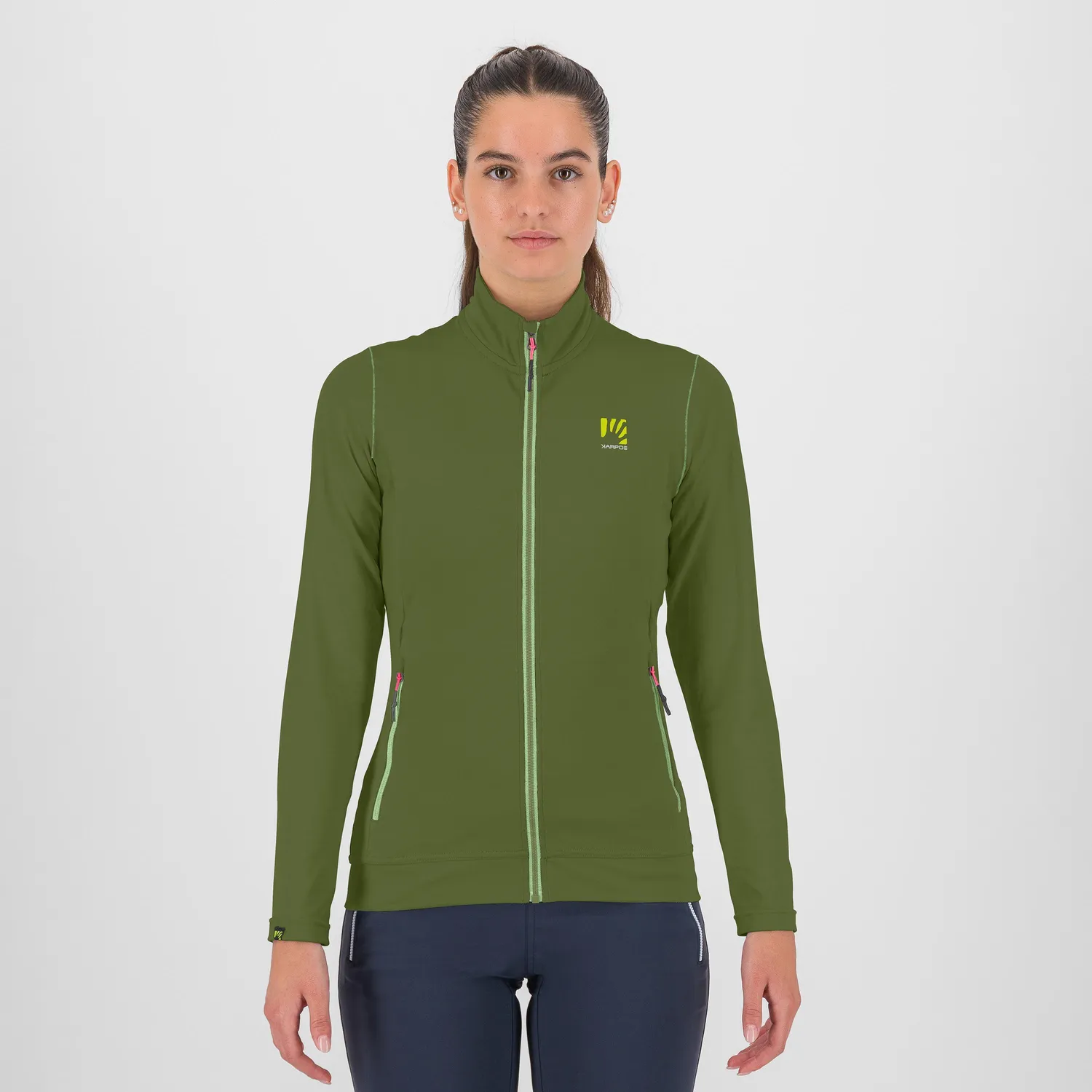 Karpos Pomedes W Fleece bluza polar dama cu fermoar