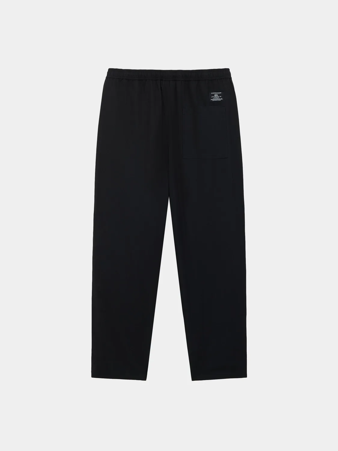 Alpha Industries Garrison Pant pantaloni negri bumbac
