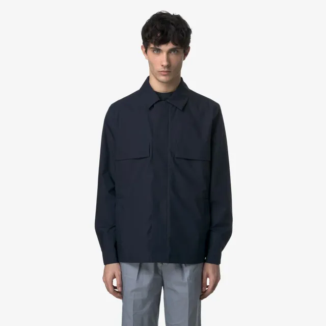 K-Way Orion 3L Poplin K7127UW geaca albastra scurta