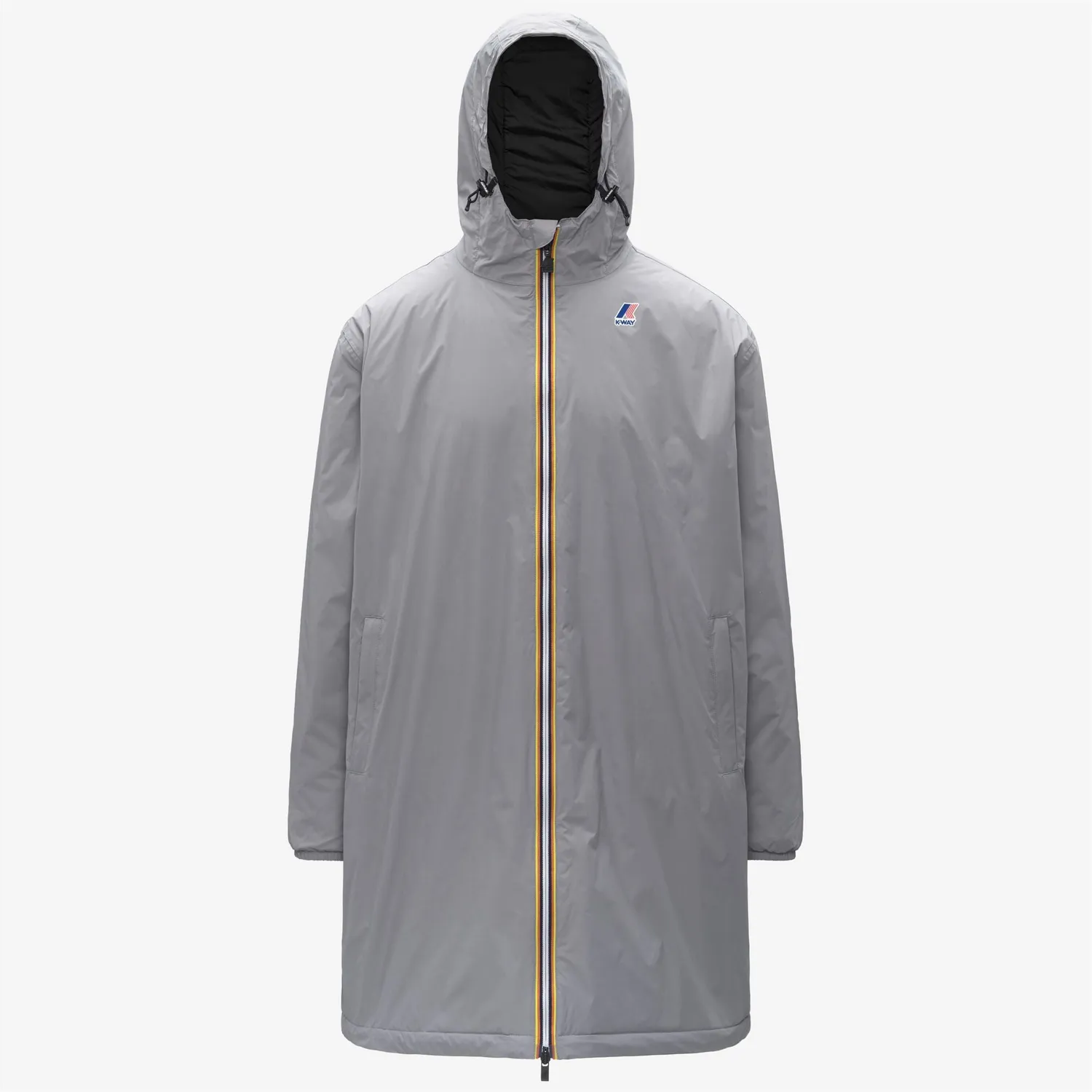 K-Way Le Vrai 4.0 Eiffel geaca unisex gri captusita