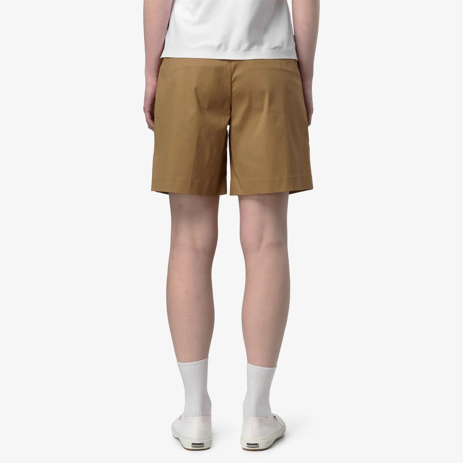 K-Way Nive K5122VW pantaloni scurti maro chino dama