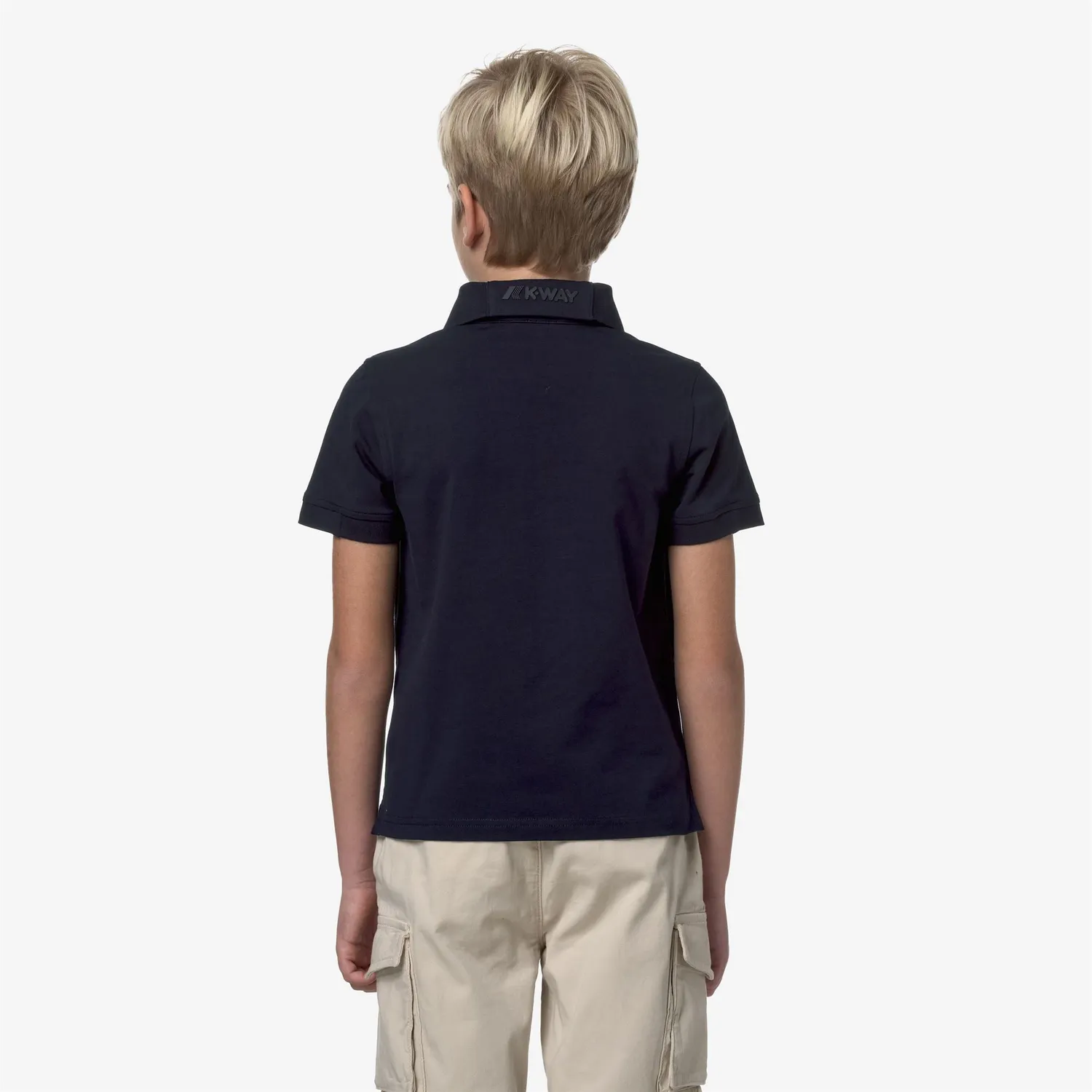 K-Way Alderic K3131HW tricou polo baieti albastru