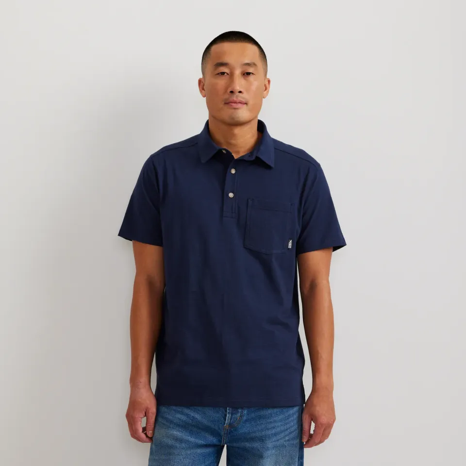 Eddie Bauer Baja tricou polo bărbați ivory M