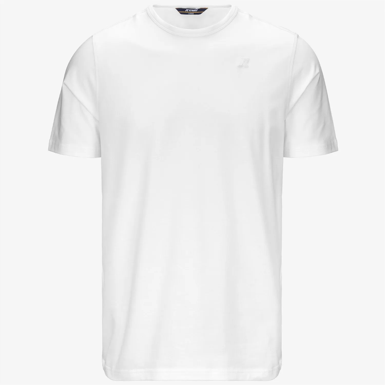 K-Way Adame Light Stretch Jersey tricou barbati alb stretch