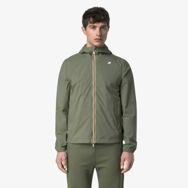 K-Way Jack geaca barbati Green Lichen impermeabila