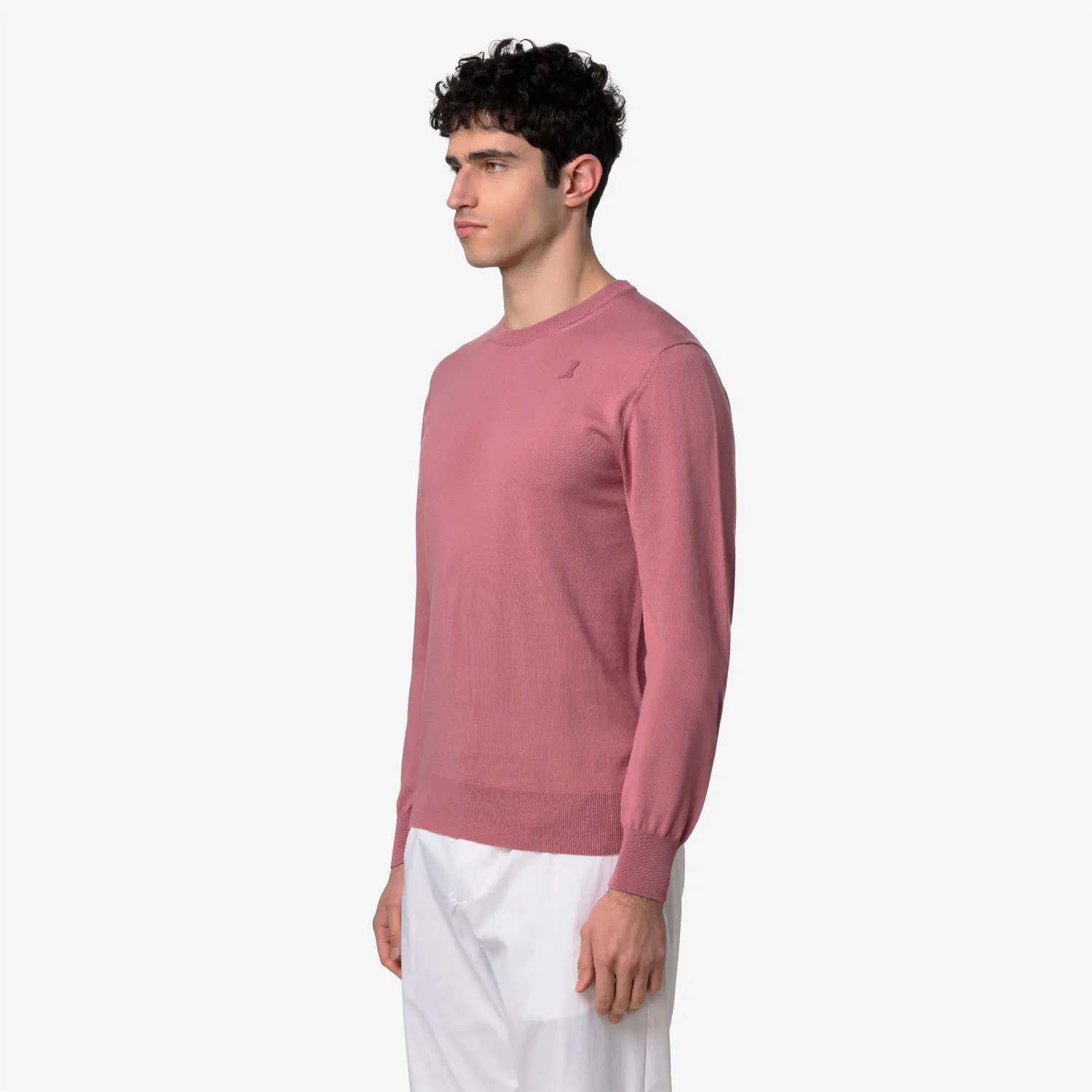 K-Way Sebastien Cotton pulover barbati Violet Pinkish bumbac