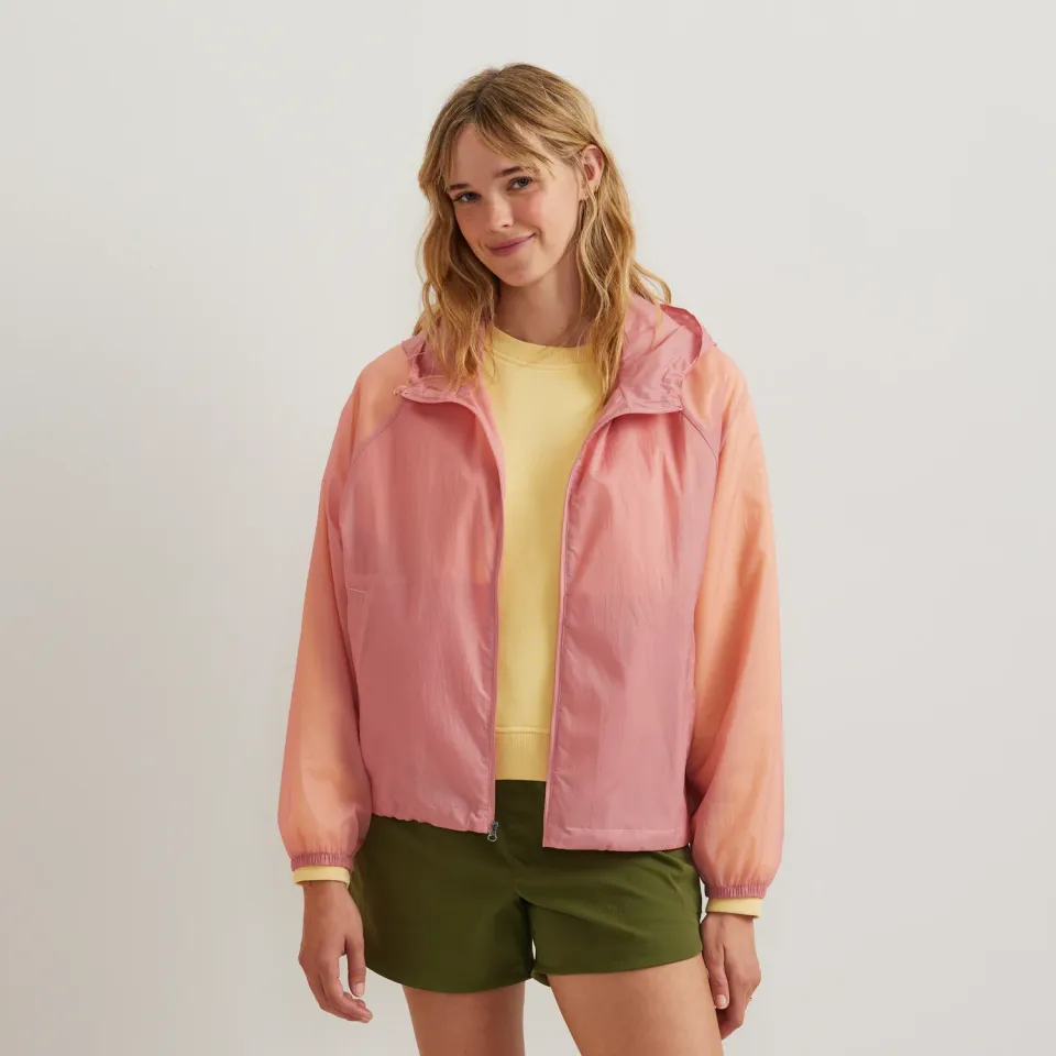 Eddie Bauer Sunbeam Sheer geaca antivant dama Ivory