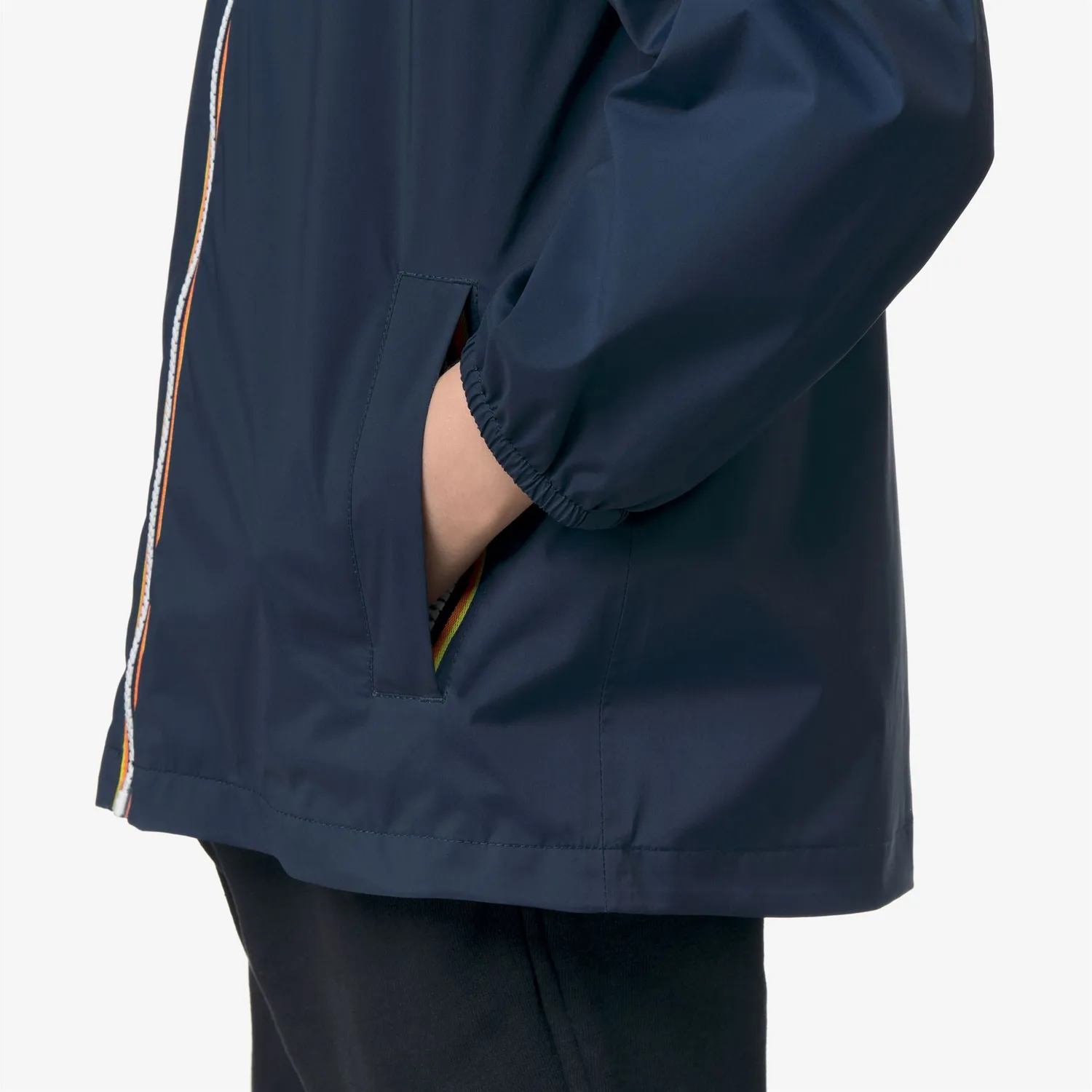 K-Way Jack Stretch Nylon Jersey geaca baieti albastru impermeabila