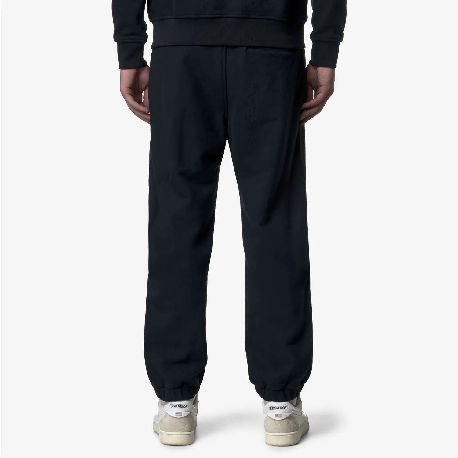 K-Way Mickyel Heavy Fleece pantaloni sport bărbați albaștri
