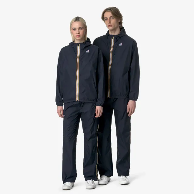 K-Way Le Vrai 4.0 Ethan pantaloni sport Blue Depth impermeabili