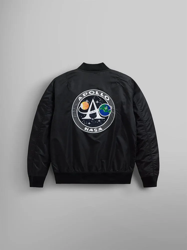 Alpha Industries L-2B Apollo geacă bomber neagră ușoară