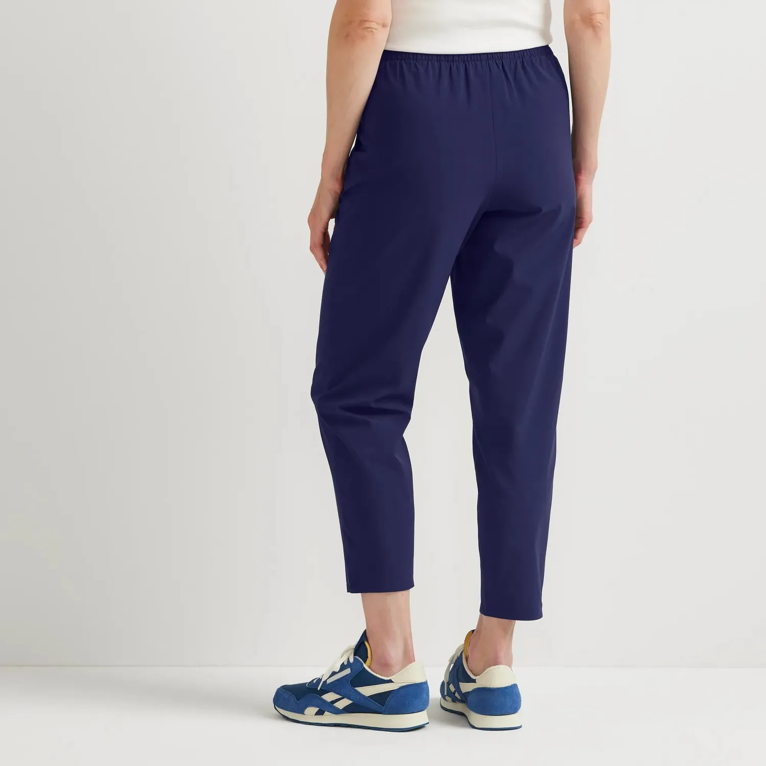 Eddie Bauer Departure Tie-Front pantaloni dama negri UPF 50+