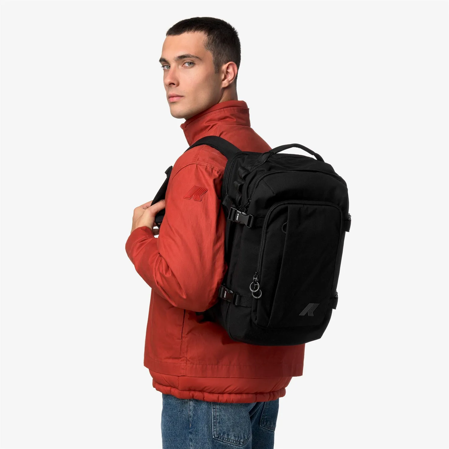 K-Way Salomette Rucsac Unisex Negru 41 cm