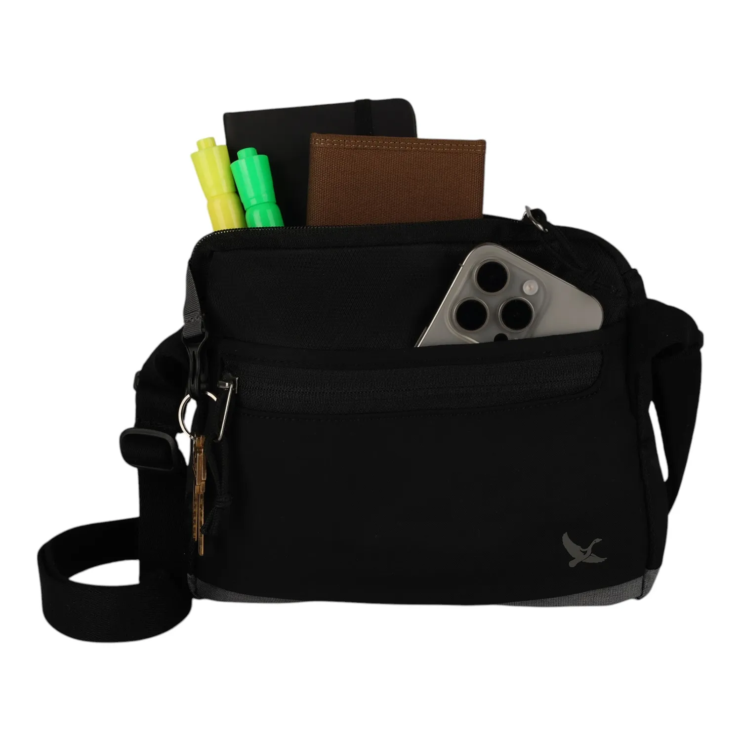 Eddie Bauer Skylar Sling geantă crossbody neagră