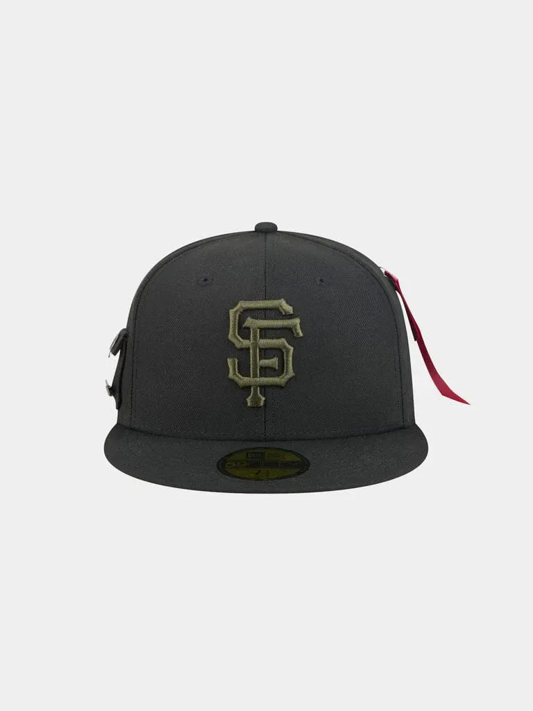 Alpha Industries San Francisco Giants New Era sapca fitted neagra 59FIFTY