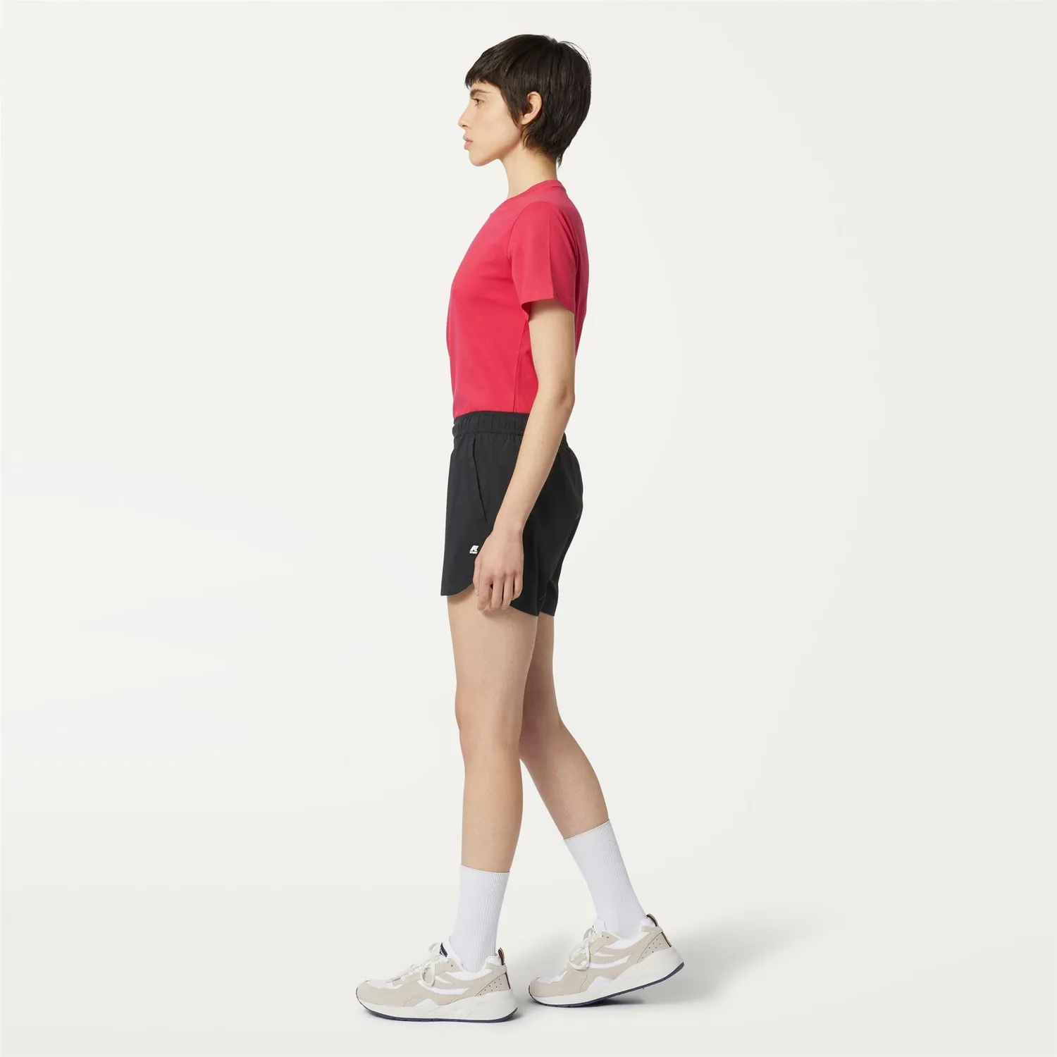 K-Way Hype pantaloni scurți sport negri damă uscare rapidă