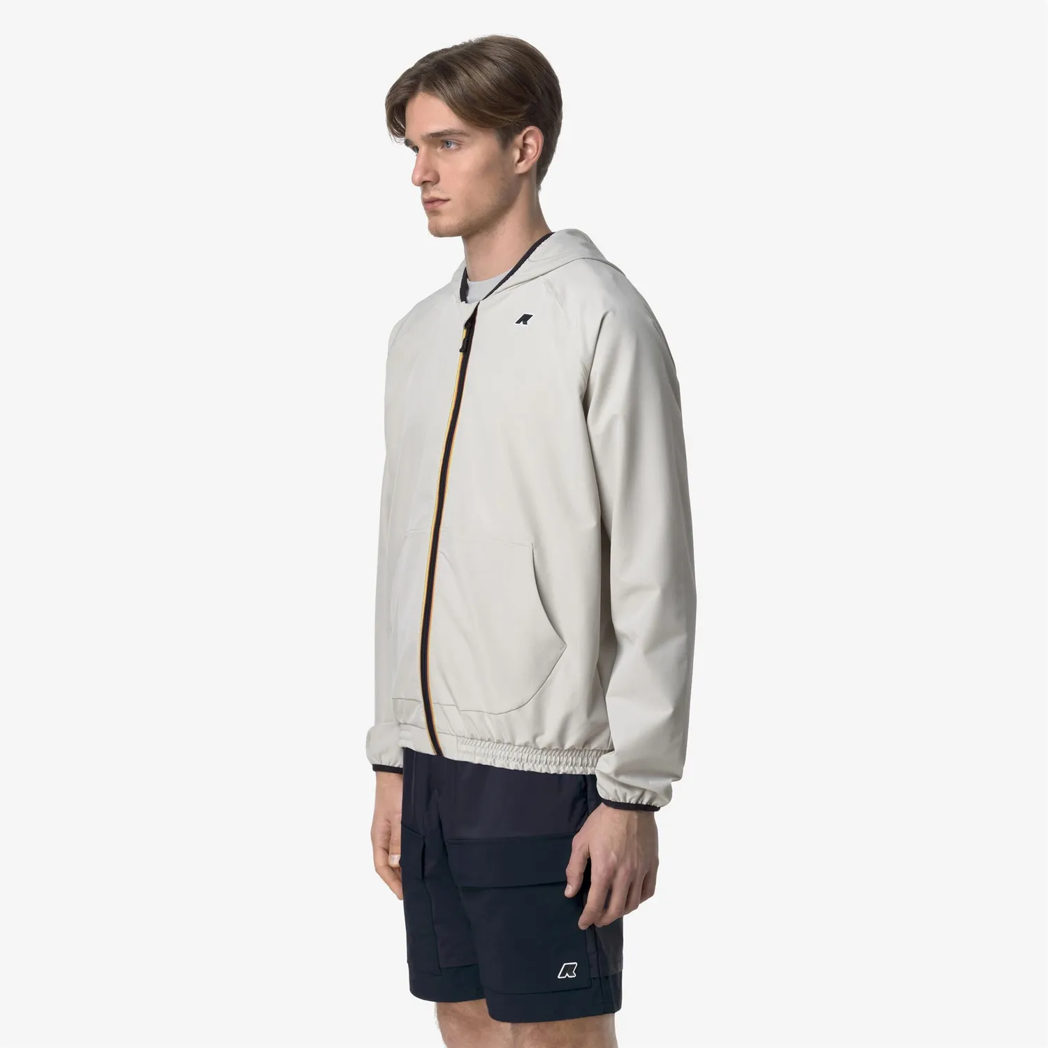 K-Way Sia hanorac fleece bej barbati elastic