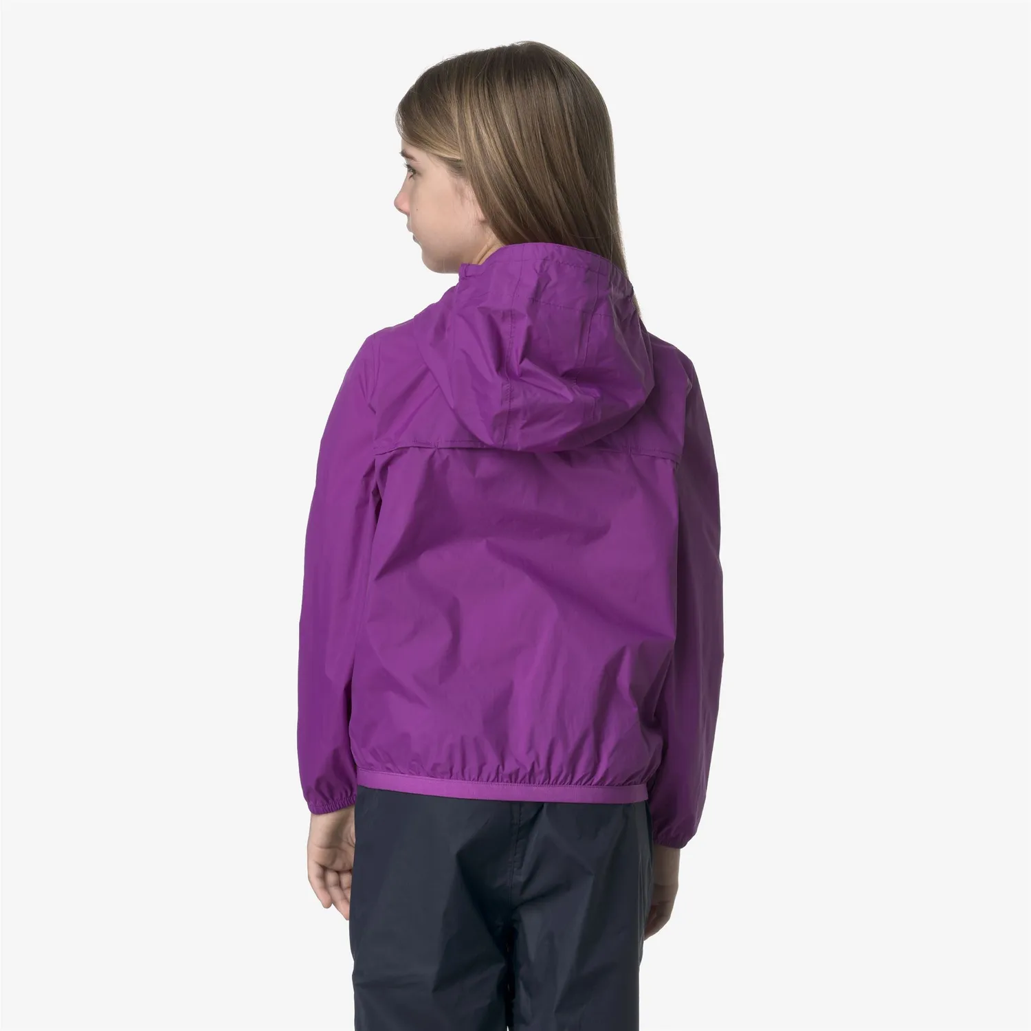 K-Way P. Le Vrai 4.0 Claude geaca copii violet impermeabila